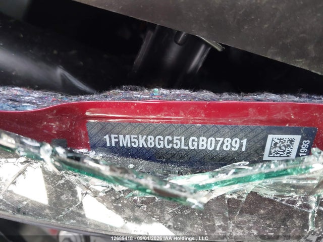 Aukcja sprzedaży 2020 Ford Explorer St, vin: 1FM5K8GC5LGB07891, numer aukcji: 12689418