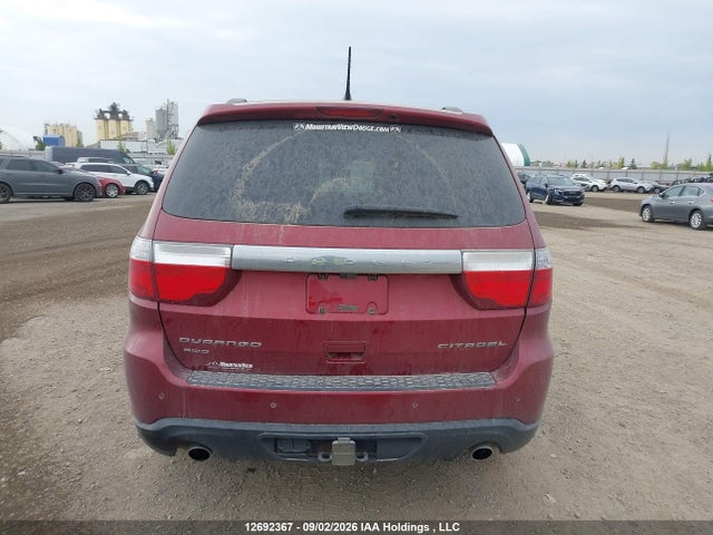 2013 Dodge Durango Citadel მანქანა იყიდება აუქციონზე, vin: 1C4SDJET9DC701176, აუქციონის ნომერი: 12692367