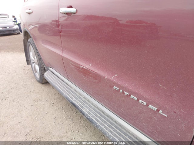 2013 Dodge Durango Citadel მანქანა იყიდება აუქციონზე, vin: 1C4SDJET9DC701176, აუქციონის ნომერი: 12692367