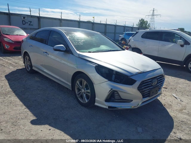 12708847 :رقم المزاد ، 5NPE34AF1KH748480 vin ، 2019 Hyundai Sonata Luxury مزاد بيع