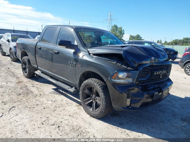 12708885 :رقم المزاد ، 1C6RR7UT1JS196991 vin ، 2018 Ram 1500 Sport مزاد بيع
