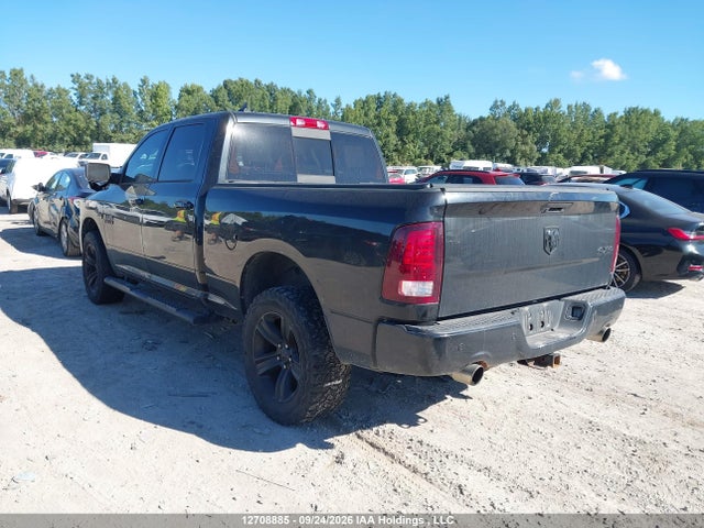 12708885 :رقم المزاد ، 1C6RR7UT1JS196991 vin ، 2018 Ram 1500 Sport مزاد بيع