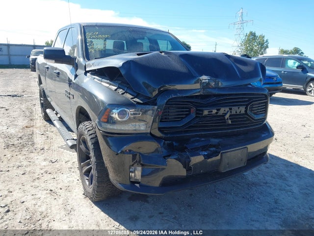12708885 :رقم المزاد ، 1C6RR7UT1JS196991 vin ، 2018 Ram 1500 Sport مزاد بيع