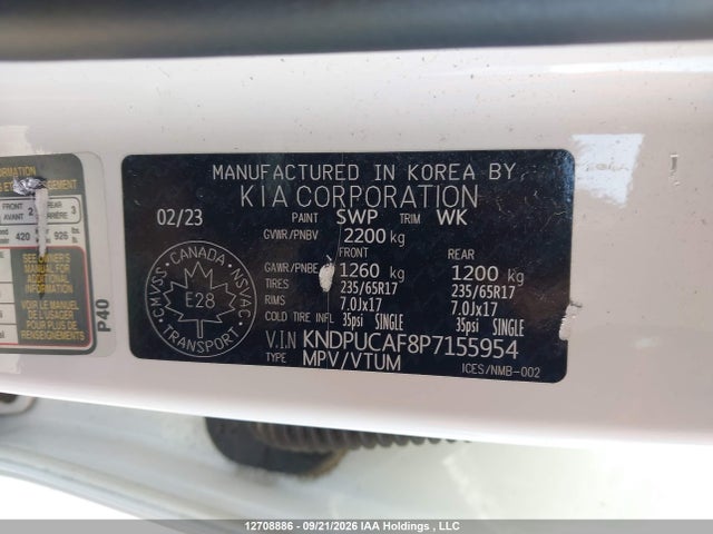 KIA Sportage Lx 2023 KNDPUCAF8P7155954 Image 18