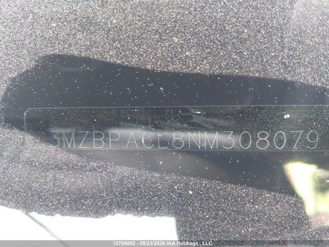 Aukcja sprzedaży 2022 Mazda Mazda3 Gs, vin: 3MZBPACL8NM308079, numer aukcji: 12708892