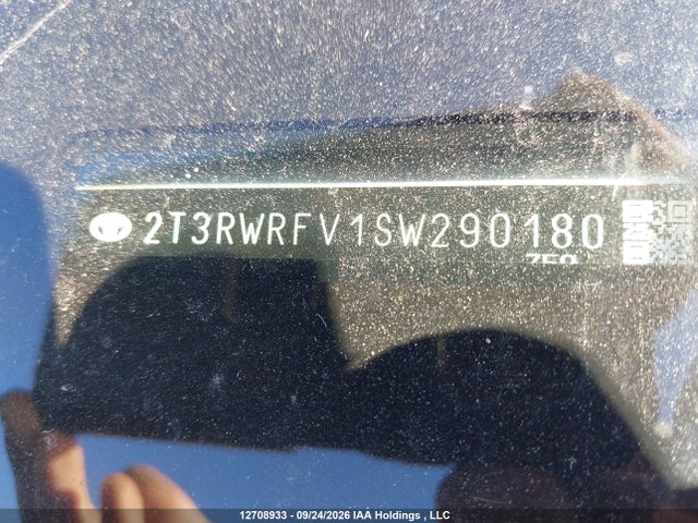 Auction sale of the 2025 Toyota Rav4, vin: 2T3RWRFV1SW290180, lot number: 12708933