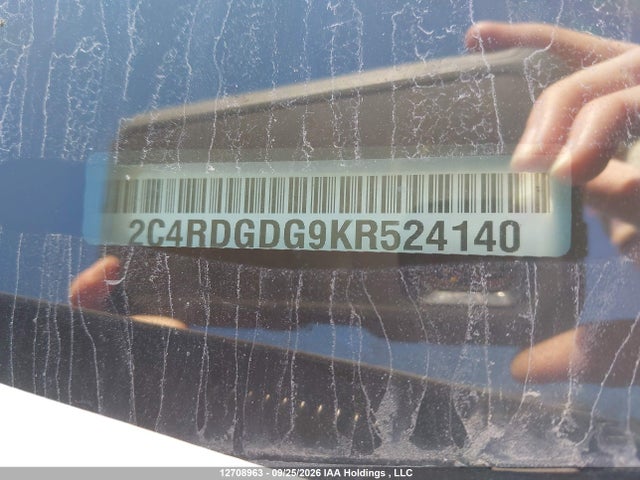 2C4RDGDG9KR524140 Dodge Grand Caravan Crew
