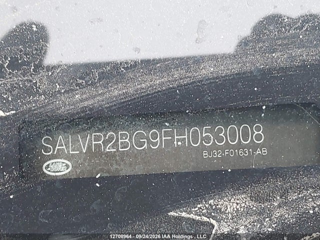SALVR2BG9FH053008 Land Rover Range Rover Evoque Pure Premium