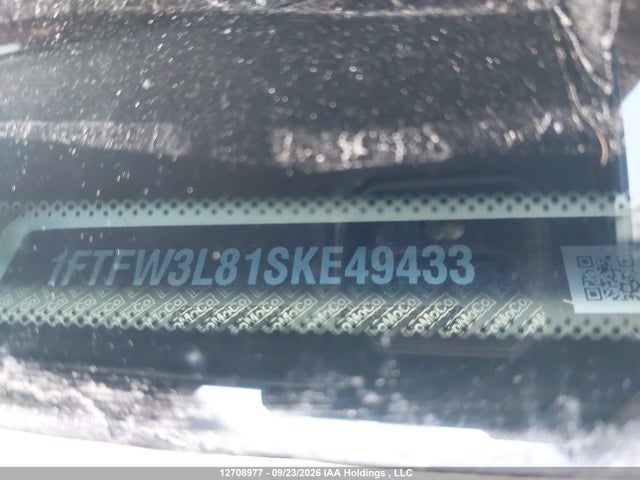Aukcja sprzedaży 2025 Ford F150 Xlt, vin: 1FTFW3L81SKE49433, numer aukcji: 12708977