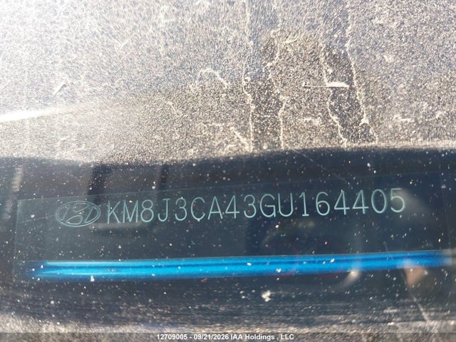 Продаж на аукціоні авто 2016 Hyundai Tucson Limited/sport And Eco/se, vin: KM8J3CA43GU164405, номер лоту: 12709005