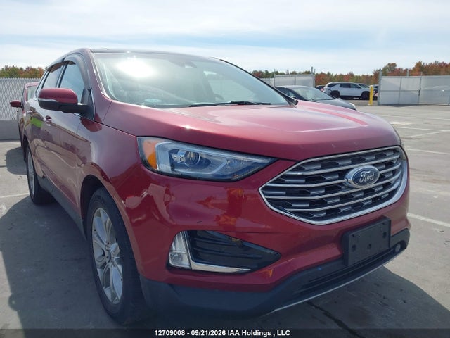 12709008 :رقم المزاد ، 2FMPK4K99KBC40978 vin ، 2019 Ford Edge Titanium مزاد بيع