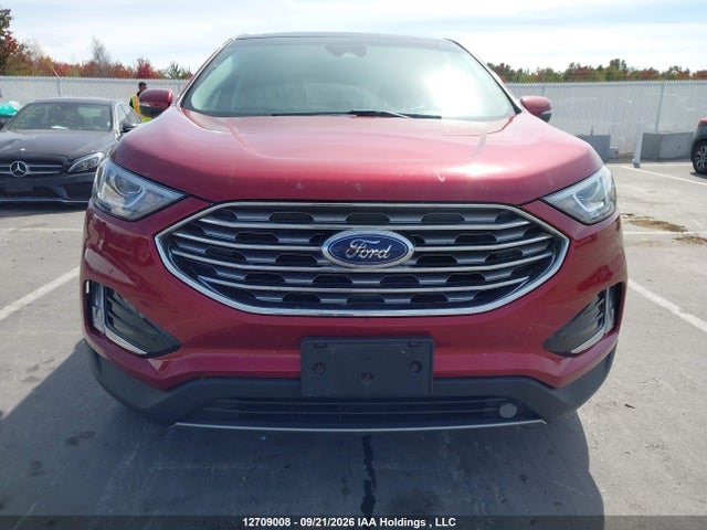 12709008 :رقم المزاد ، 2FMPK4K99KBC40978 vin ، 2019 Ford Edge Titanium مزاد بيع
