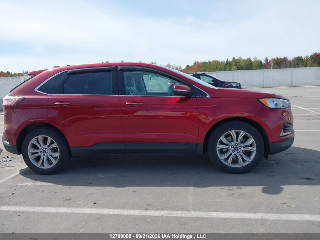 12709008 :رقم المزاد ، 2FMPK4K99KBC40978 vin ، 2019 Ford Edge Titanium مزاد بيع