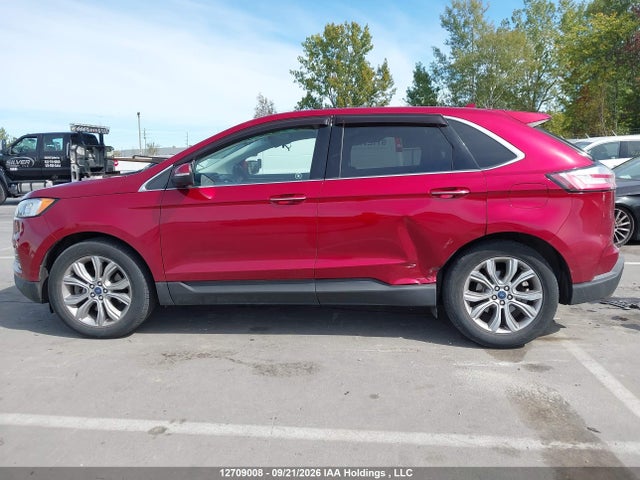 12709008 :رقم المزاد ، 2FMPK4K99KBC40978 vin ، 2019 Ford Edge Titanium مزاد بيع