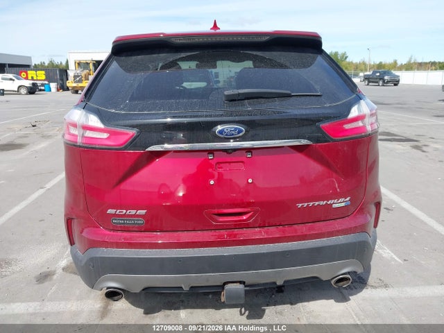 12709008 :رقم المزاد ، 2FMPK4K99KBC40978 vin ، 2019 Ford Edge Titanium مزاد بيع