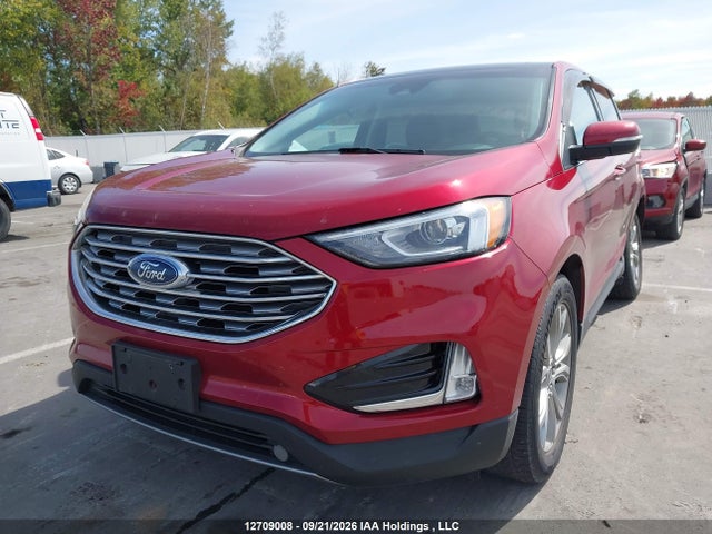 12709008 :رقم المزاد ، 2FMPK4K99KBC40978 vin ، 2019 Ford Edge Titanium مزاد بيع