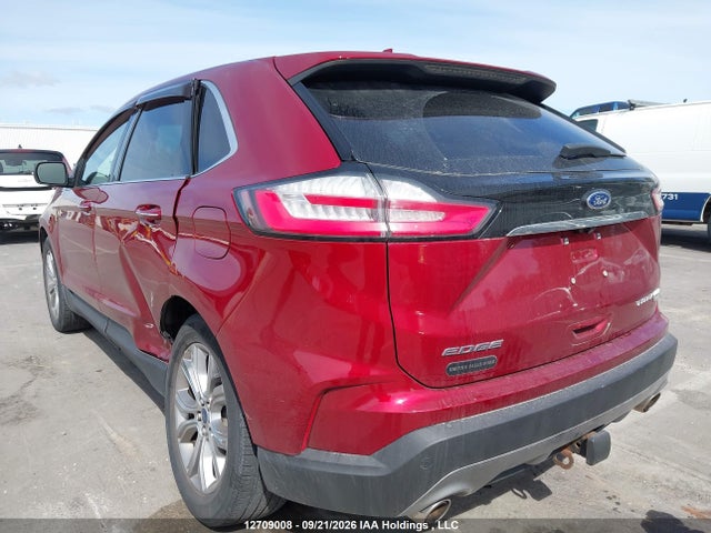 12709008 :رقم المزاد ، 2FMPK4K99KBC40978 vin ، 2019 Ford Edge Titanium مزاد بيع