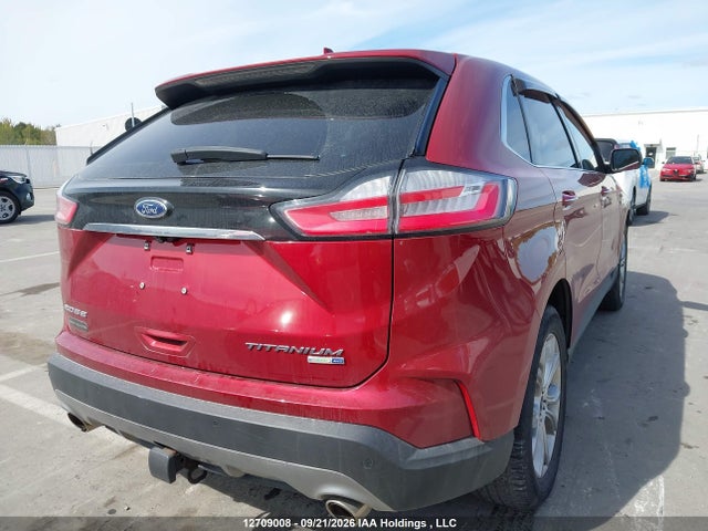 12709008 :رقم المزاد ، 2FMPK4K99KBC40978 vin ، 2019 Ford Edge Titanium مزاد بيع
