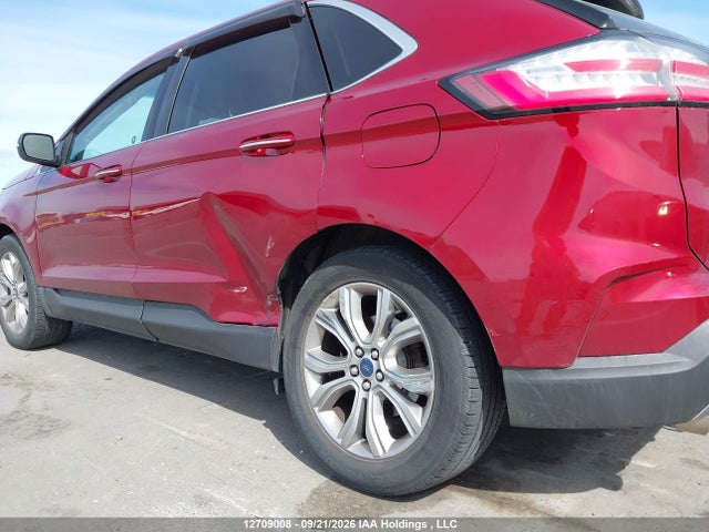 12709008 :رقم المزاد ، 2FMPK4K99KBC40978 vin ، 2019 Ford Edge Titanium مزاد بيع
