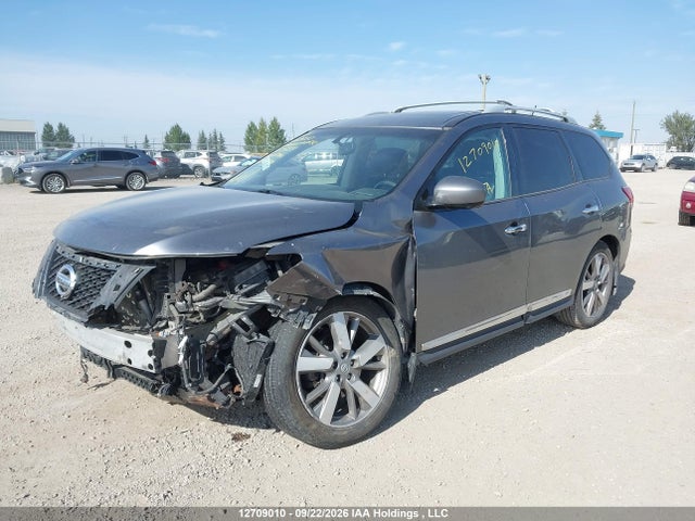 12709010 :رقم المزاد ، 5N1AR2MM9FC650564 vin ، 2015 Nissan Pathfinder S/sv/sl/platinum مزاد بيع