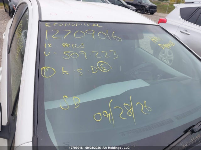 Aukcja sprzedaży 2012 Toyota Prius C Technology, vin: JTDKDTB34C1509223, numer aukcji: 12709016