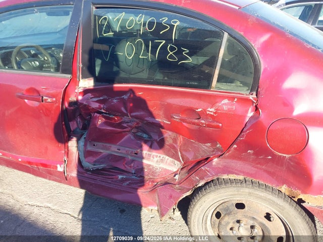 Продажа на аукционе авто 2006 Honda Civic Lx, vin: 2HGFA165X6H021783, номер лота: 12709039