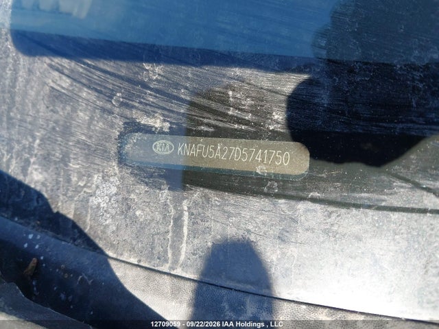 12709059 :رقم المزاد ، KNAFU5A27D5741750 vin ، 2013 Kia Forte مزاد بيع