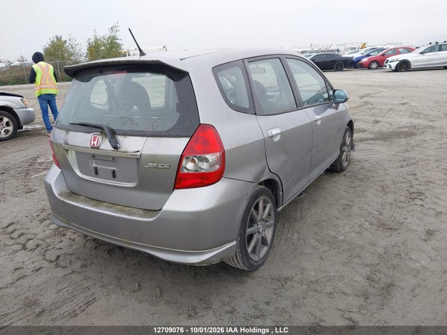 2007 Honda Fit მანქანა იყიდება აუქციონზე, vin: JHMGD38617S800543, აუქციონის ნომერი: 12709076