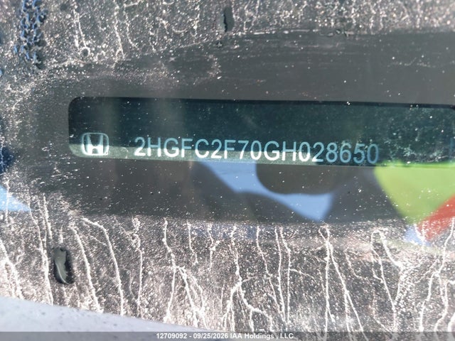 Honda CIVIC EX 2016 2HGFC2F70GH028650 Image 19