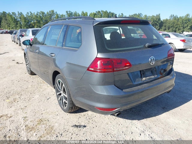 Aukcja sprzedaży 2017 Volkswagen Golf Sportwagen 1.8 Tsi Comfortline/1.8 Tsi Highline/1.8 Tsi Trendline, vin: 3VW017AU2HM523212, numer aukcji: 12709103
