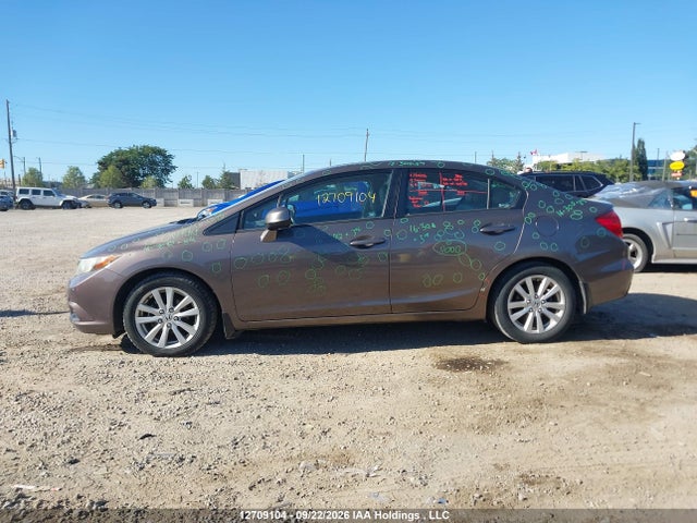 Aukcja sprzedaży 2012 Honda Civic Ex-l, vin: 2HGFB2F94CH021781, numer aukcji: 12709104