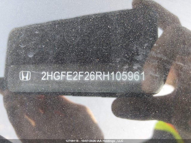 Honda Civic Lx 2024 2HGFE2F26RH105961 Image 18