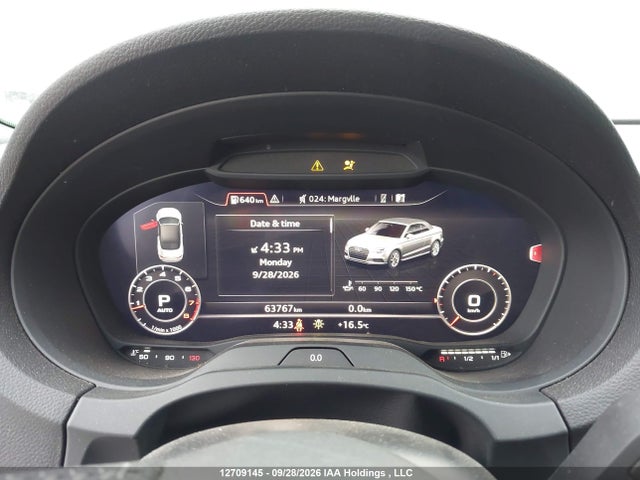 12709145 :رقم المزاد ، WAUW8LFF9H1042816 vin ، 2017 Audi A3 2.0t Technik مزاد بيع