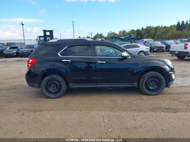 12709154 :رقم المزاد ، 2GNFLGE34G6198443 vin ، 2016 Chevrolet Equinox Ltz مزاد بيع