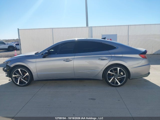 12709184 :رقم المزاد ، KMHL44J26PA336888 vin ، 2023 Hyundai Sonata Sel Plus مزاد بيع