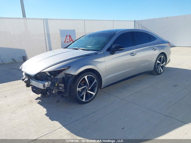 12709184 :رقم المزاد ، KMHL44J26PA336888 vin ، 2023 Hyundai Sonata Sel Plus مزاد بيع