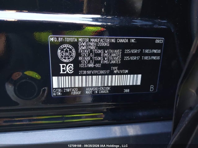 Toyota RAV4 LE 2023 2T3B1RFV7PC386517 Image 18