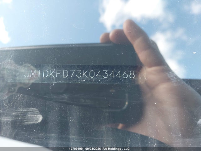 12709199 :رقم المزاد ، JM1DKFD73K0434468 vin ، 2019 Mazda Cx-3 Gt مزاد بيع