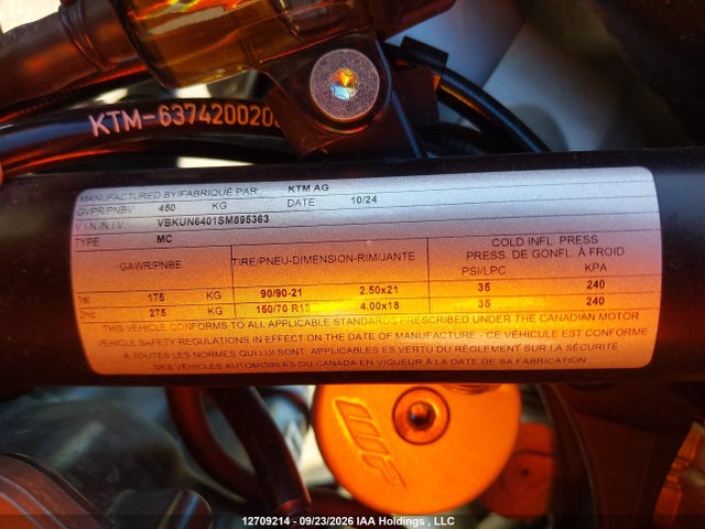 Husqvarna Norden 901 2025 VBKUN6401SM895363 Image 10