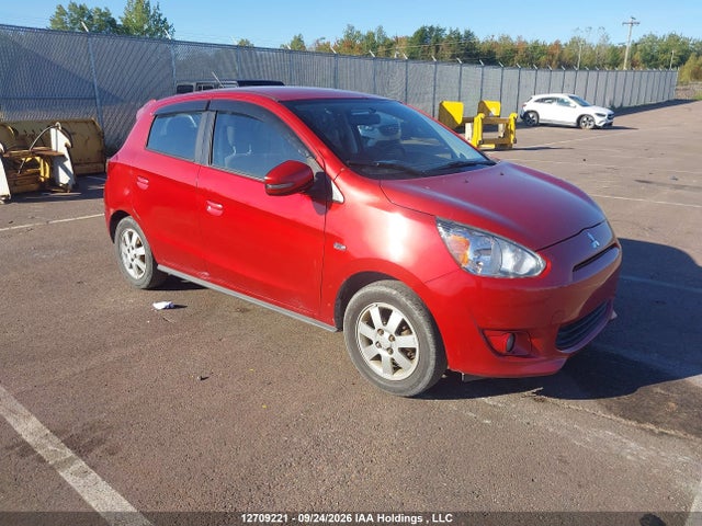 12709221 :رقم المزاد ، ML32A4HJ7FH054841 vin ، 2015 Mitsubishi Mirage Es مزاد بيع