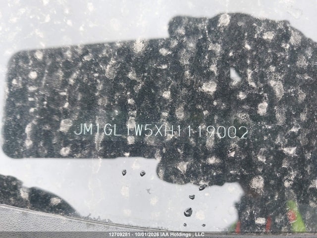 12709281 :رقم المزاد ، JM1GL1W5XH1119002 vin ، 2017 Mazda Mazda6 Gt مزاد بيع