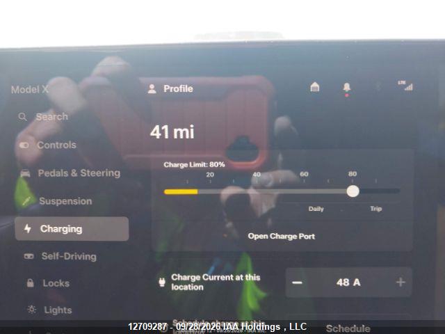 7SAXCDE5XPF372929 Tesla MODEL X