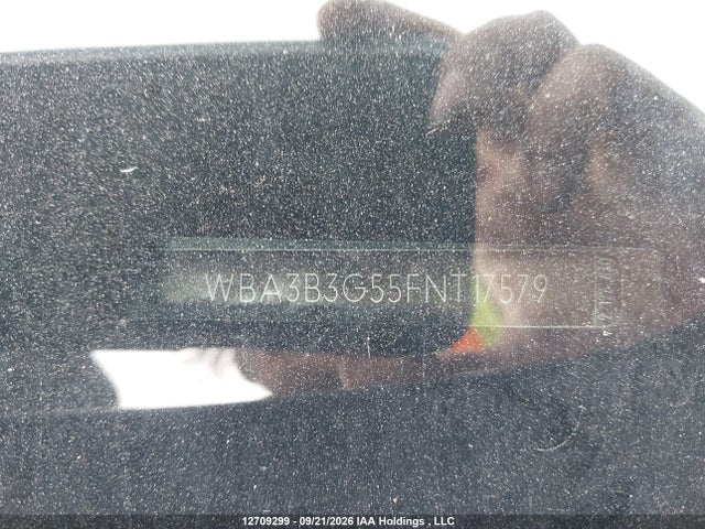 Aukcja sprzedaży 2015 Bmw 328 Xi, vin: WBA3B3G55FNT17579, numer aukcji: 12709299