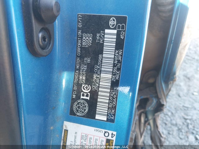 Toyota COROLLA IM 2017 JTNKARJEXHJ539988 Image 9