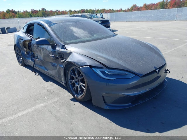 2021 Tesla Model S მანქანა იყიდება აუქციონზე, vin: 5YJSA1E53MF442536, აუქციონის ნომერი: 12709328