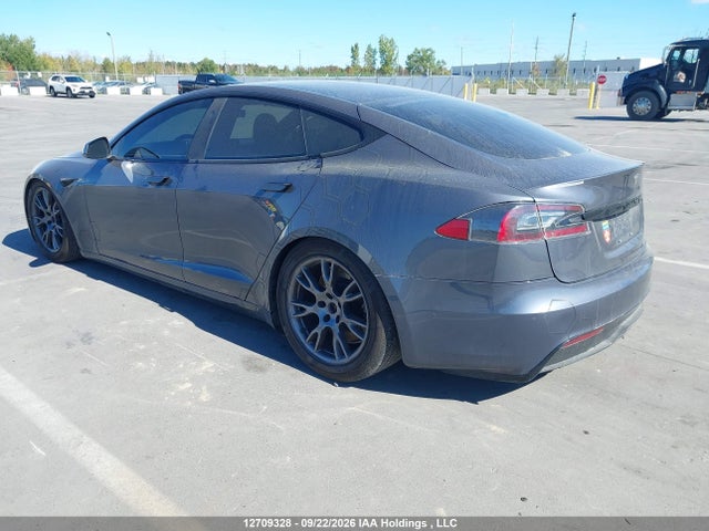 2021 Tesla Model S მანქანა იყიდება აუქციონზე, vin: 5YJSA1E53MF442536, აუქციონის ნომერი: 12709328