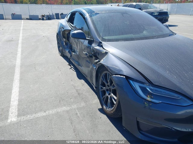 2021 Tesla Model S მანქანა იყიდება აუქციონზე, vin: 5YJSA1E53MF442536, აუქციონის ნომერი: 12709328