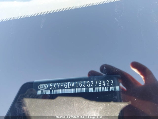 Aukcja sprzedaży 2018 Kia Sorento Lx/l, vin: 5XYPGDA16JG379493, numer aukcji: 12709351