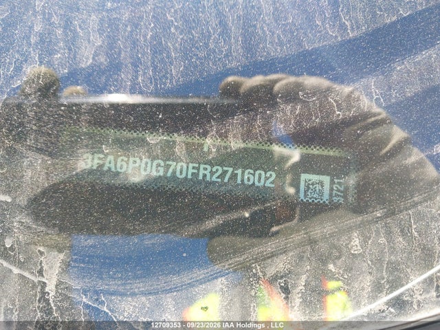 Продажа на аукционе авто 2015 Ford Fusion S, vin: 3FA6P0G70FR271602, номер лота: 12709353
