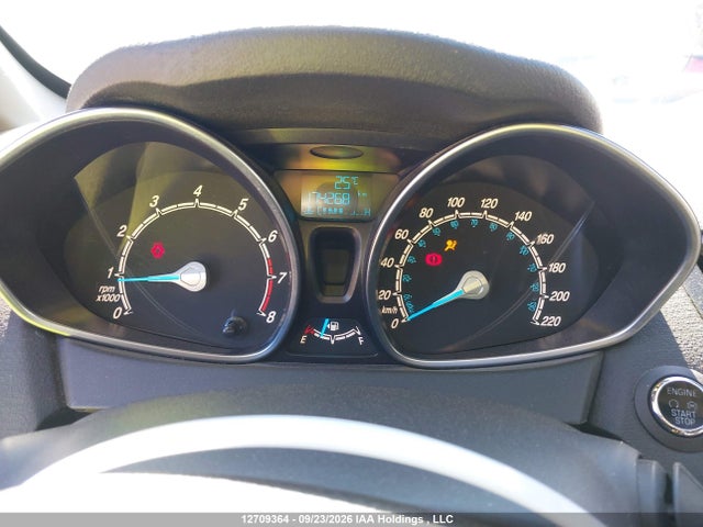 2014 Ford Fiesta Titanium მანქანა იყიდება აუქციონზე, vin: 3FADP4CJ4EM209146, აუქციონის ნომერი: 12709364